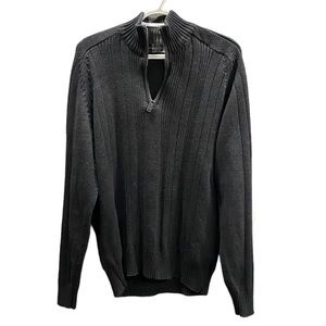 Oscar De La Renta Quarter Zip Men’s Sweater Size Large